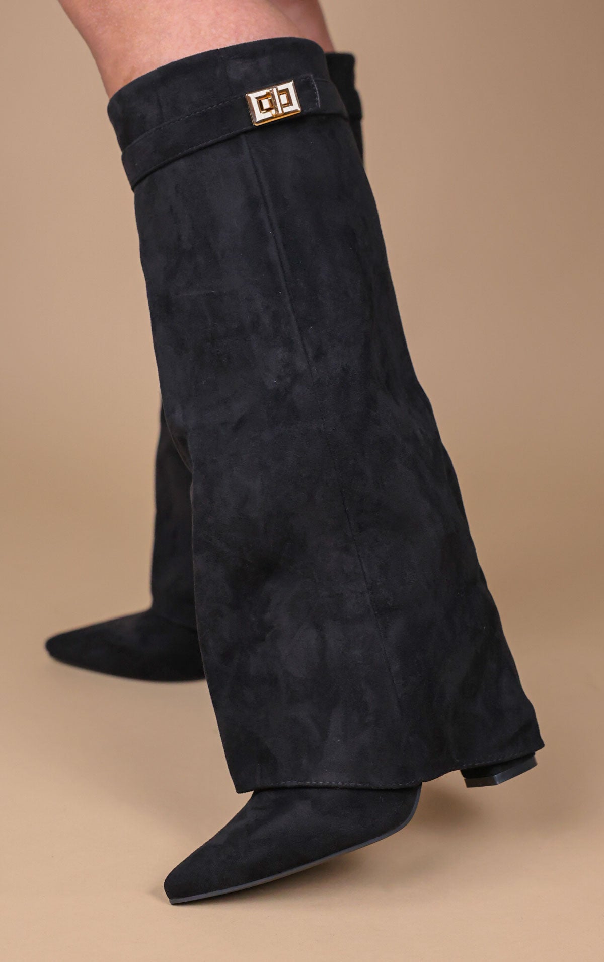 NOVATA ORO Bottes suède