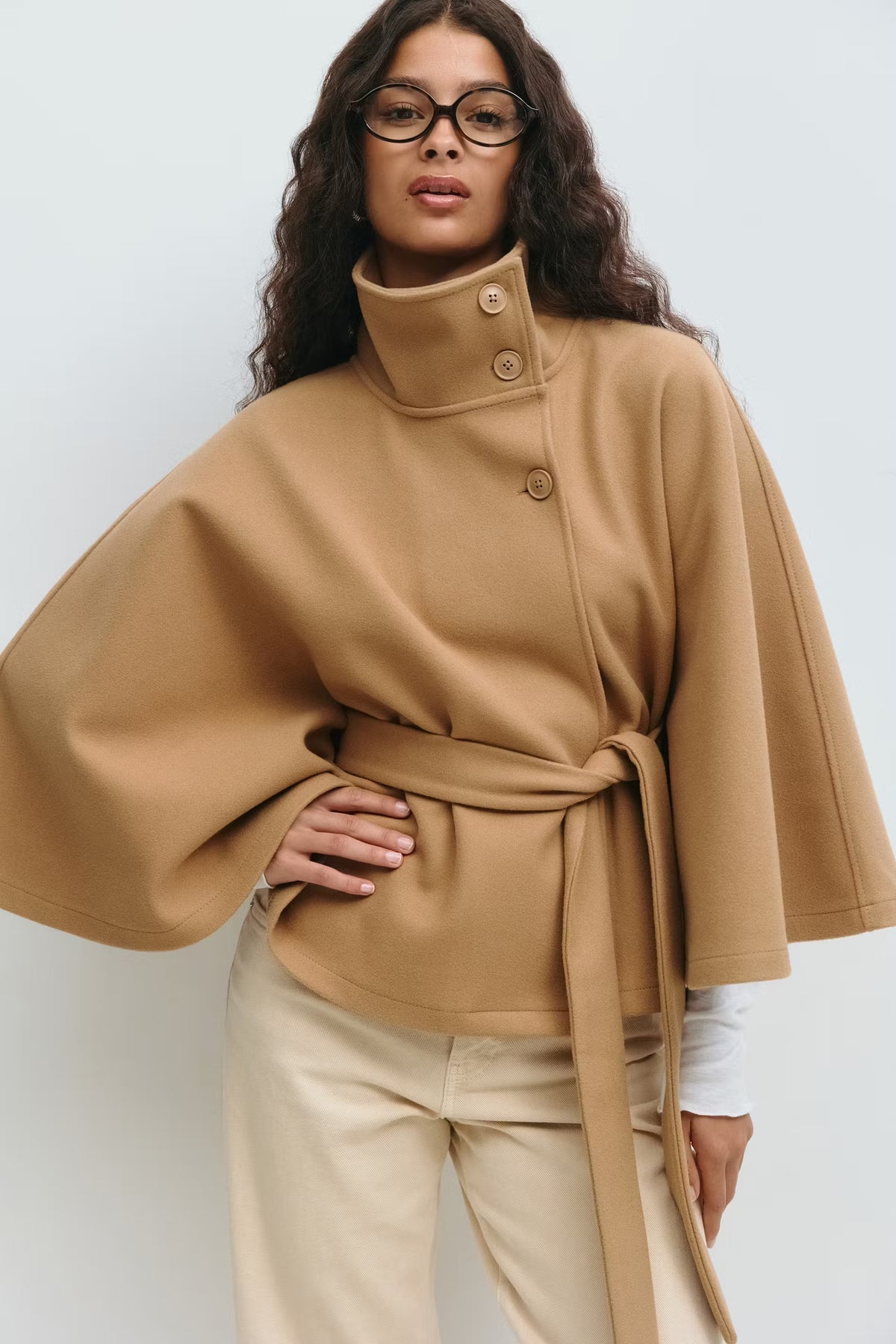 NOVATA | NEUTRAL ICON | Manteau cape