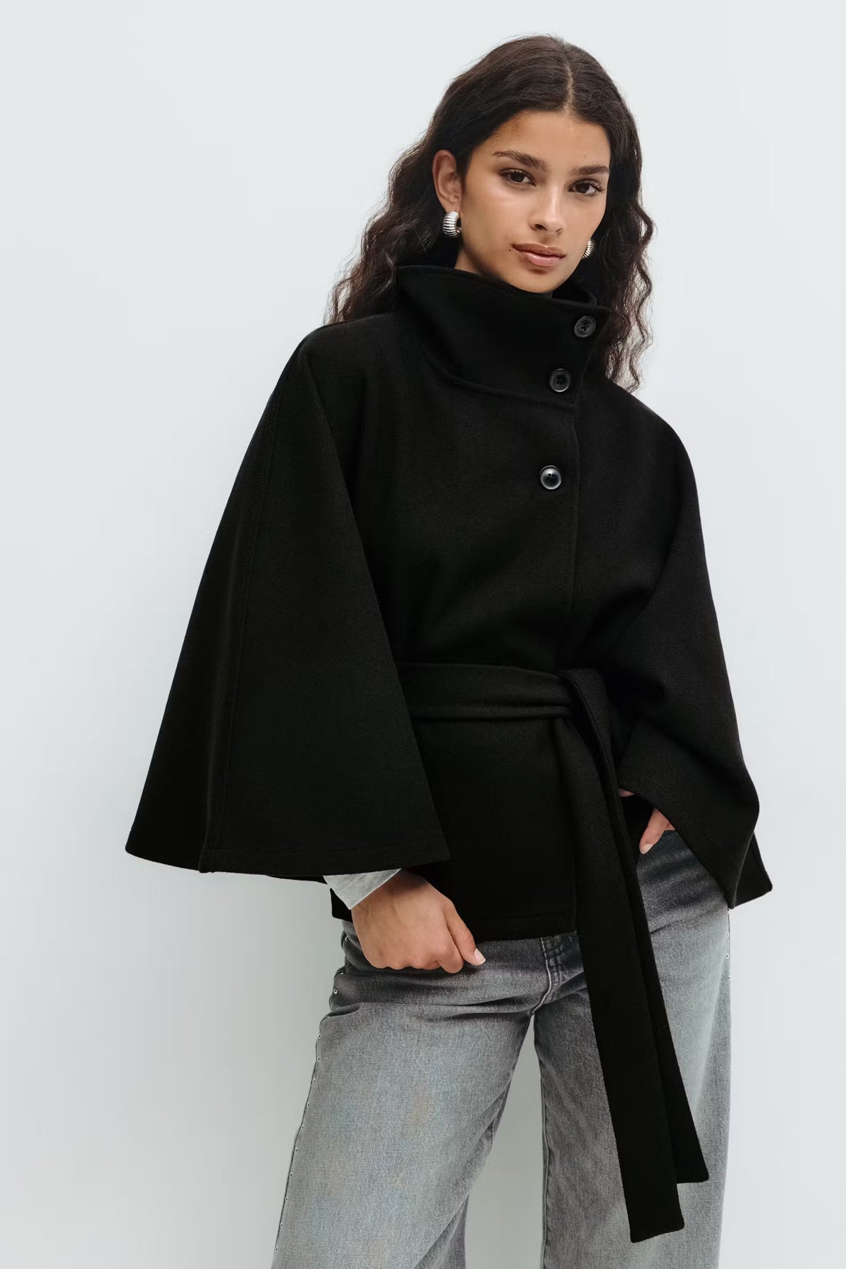NOVATA | NEUTRAL ICON | Manteau cape