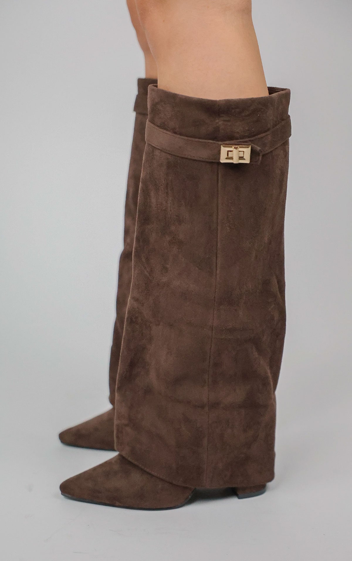 NOVATA ORO Bottes suède