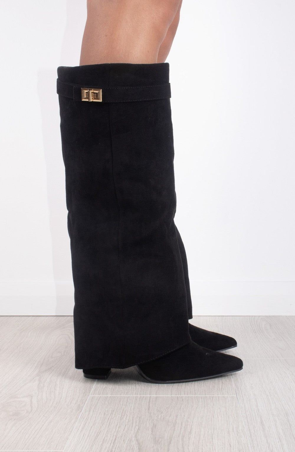 NOVATA ORO Bottes suède