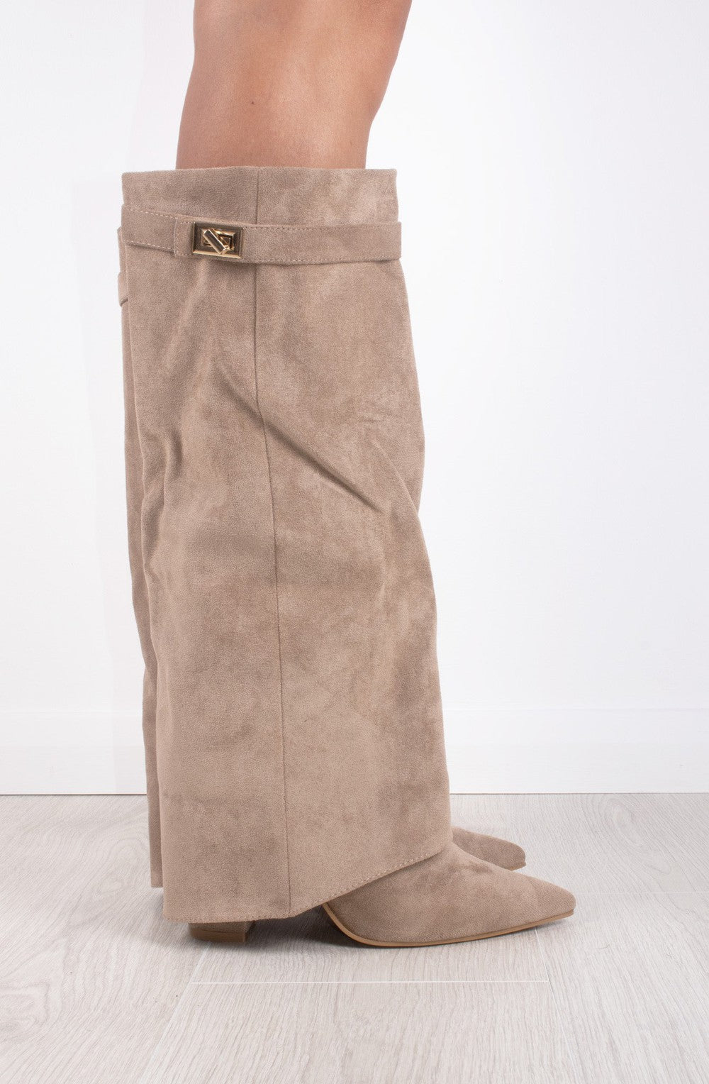 NOVATA ORO Bottes suède