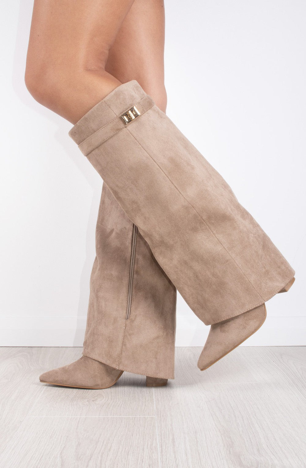 NOVATA ORO Bottes suède
