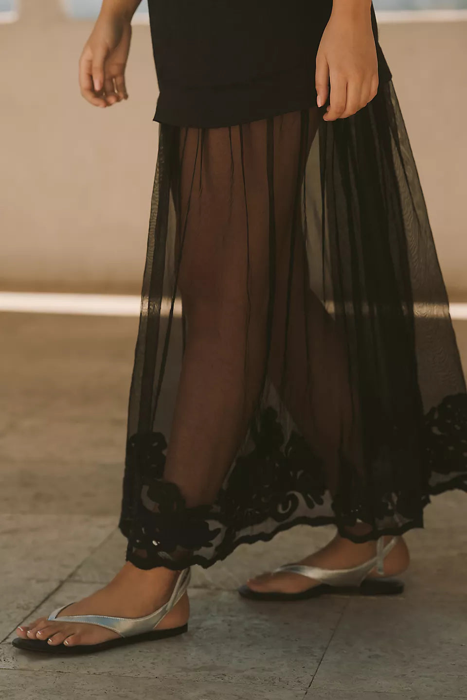 NOVATA ÉCLIPSE Robe transparente