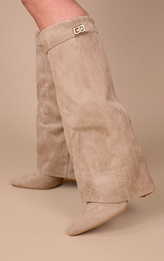 NOVATA ORO Bottes suède