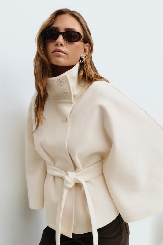NOVATA | NEUTRAL ICON | Manteau cape