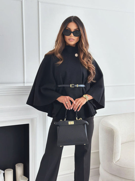 NOVATA PARISIAN Manteau poncho