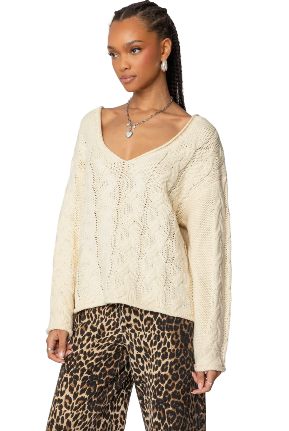 NOVATA WOOL Top de punto